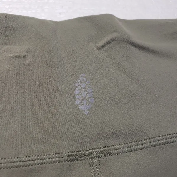 Free People Women's Never Better Biker Shorts in Sage Stone size L NWT - Image 8