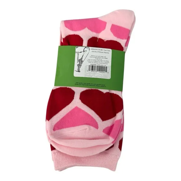 Kate Spade New York Heart Crew Socks – 3-Pair Set NWT - Image 2