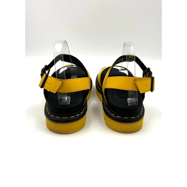 Dr. Martens Voss Leather Strap Sandals Yellow - Image 7