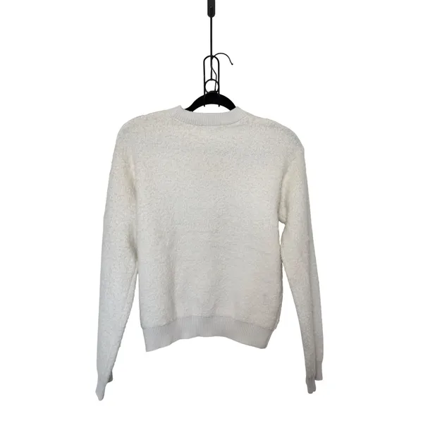 Universal Thread Women's Alpline Hotel Knit Boucie Crewneck Pullover Sweater‎ - Image 2
