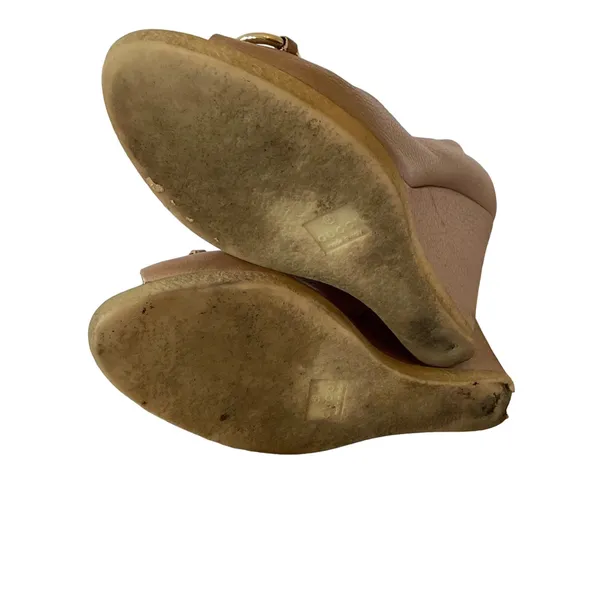 GUCCI Horsebit Accent Leather Pumps - Image 6
