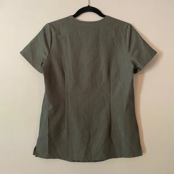 FIGS Graphite Gray Caterina One Pocket Scrub Top Uniform Nurse Doctor Women's XS - Image 6