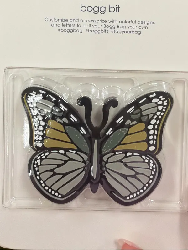 NWT Bogg Bit Moon Glow Butterfly Green - Image 2