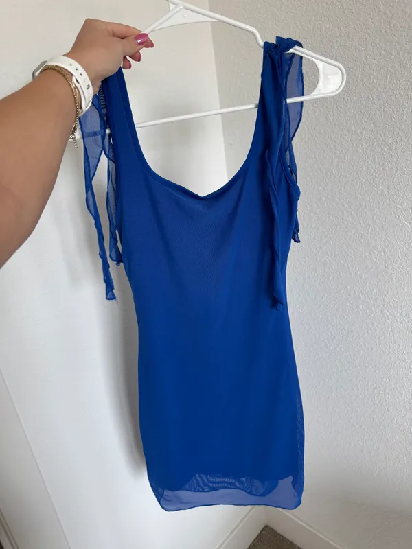 Navy Blue Dress - Image 2