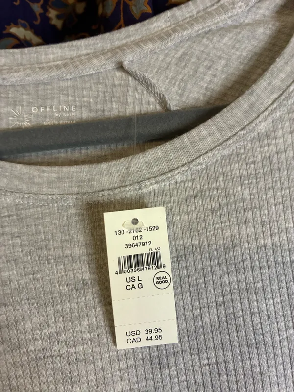 OFFLINE by Aerie Thumbs Up Long Sleeve Top - Image 3
