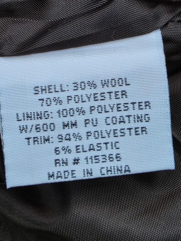 NEW Beverly Hills Polo Club Wool Blend Plaid Crop jacket Medium - Image 11