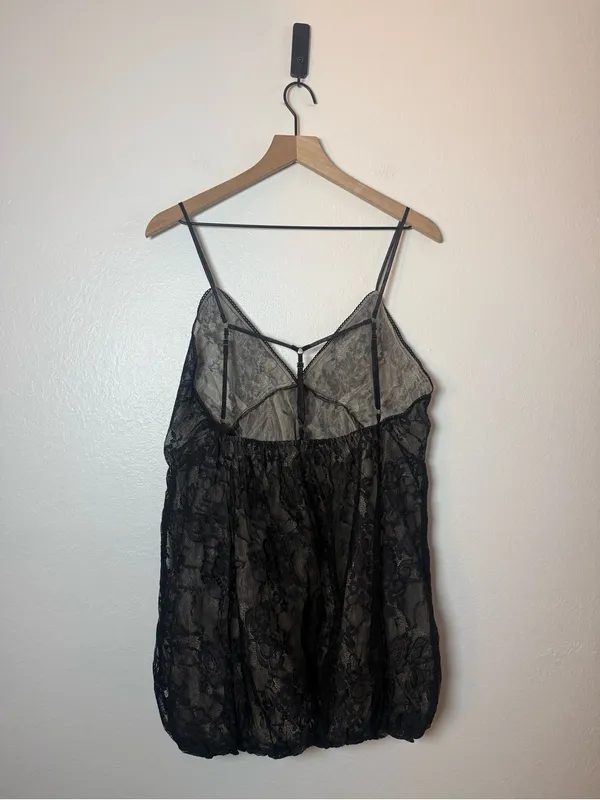 By Anthropologie Lace-Trim Bubble Tunic Top - Image 3