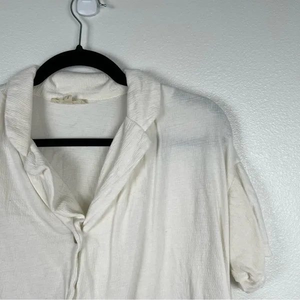 Madewell Short Sleeve Button Up‎ Shirt Sz XS - Image 2