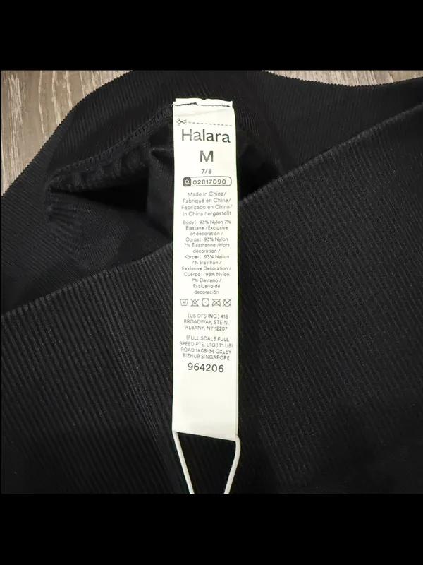 NWT Halara Black High Waisted Leggings - Image 5