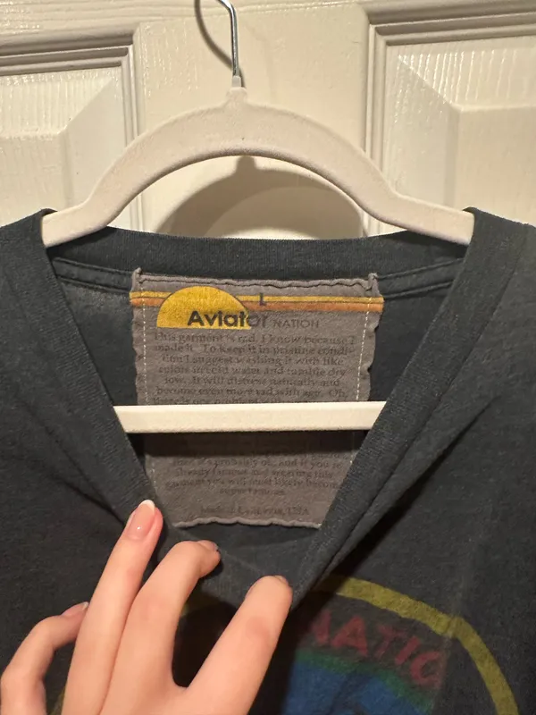 Aviator Nation Cropped Tee - Image 4