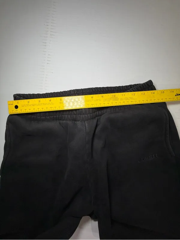 Women's Black Fleece Joggers - Relaxed Fit - Image 6