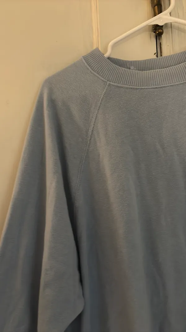 American Eagle Blue Oversized Crewneck - Image 2