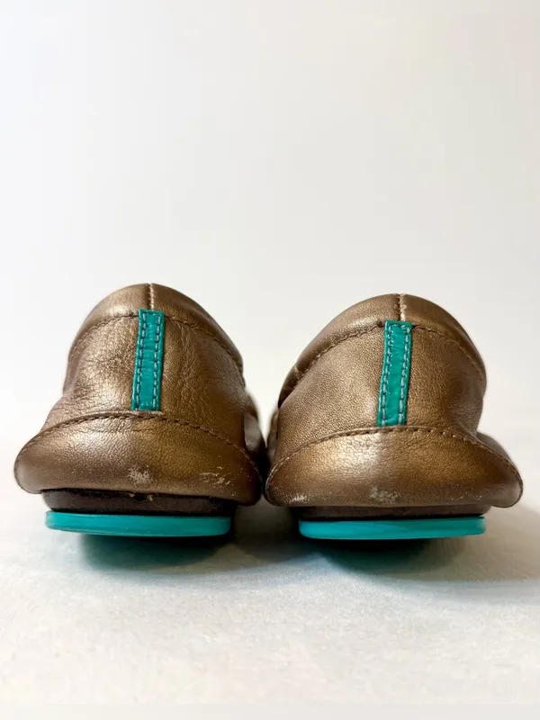Tieks by Gavrieli Metallic Bronze Ballet Flats Size 8 - Image 10