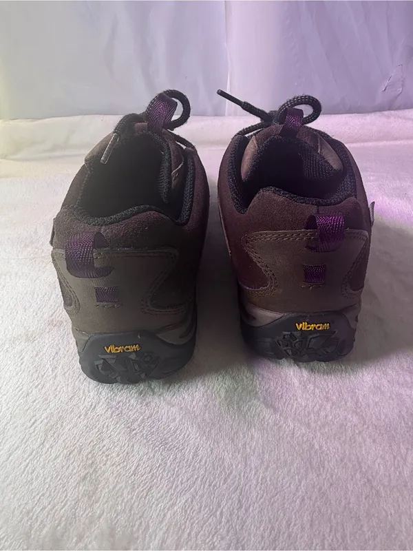 Merrell Brown with Purple Accent Women's Trail Shoe - Image 7