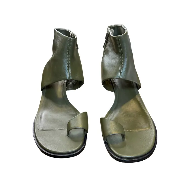 ✨ Vince Ada Leather‎ Toe-Ring Block Heel Sandals 7.5M ✨ - Image 3