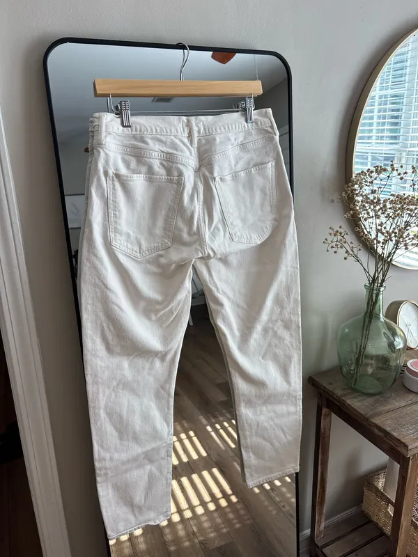 AGOLDE white skinny jeans  - Image 3