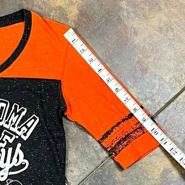 Rivalry Threads Oklahoma State University Cowboys Baseball Shirt Small - Image 5