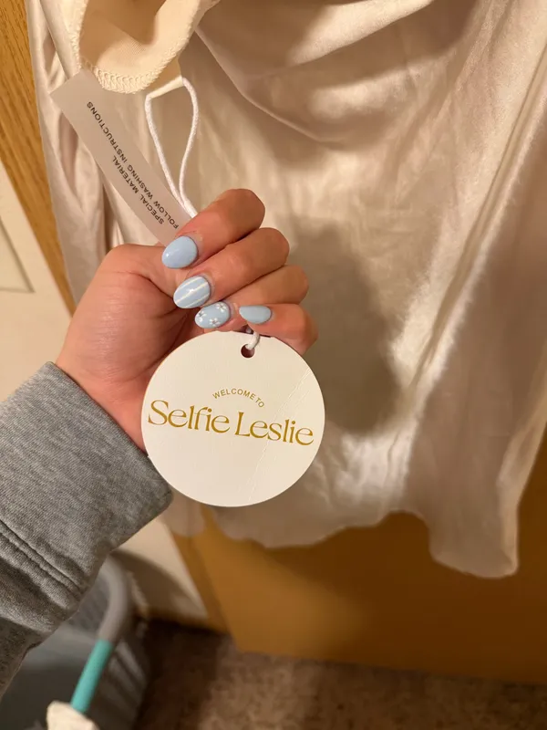 Selfie Leslie Champagne dress - Image 3