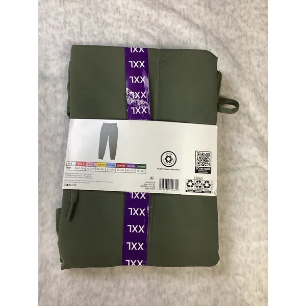 Member's Mark Womens Travel Jogger Olive Green XXL 20 Relaxed Fit Stretch Pants. - Image 3