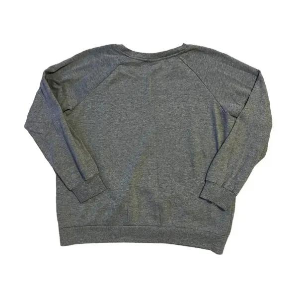 Star Wars Women's Large Gray‎ Crew Neck Sweatshirt Reversible Sequin Darth Vader - Image 4