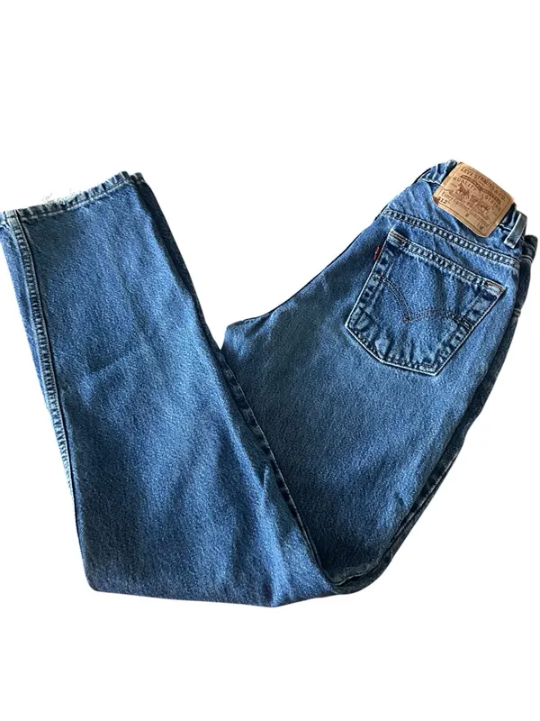 90s Levi’s 512 Jeans - Vintage 1990s Levi's Jeans Straight Leg 512s Size 7 Reg - Image 3