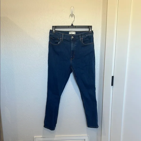 Abercrombie & Fitch The‎ Skinny High Rise Jeans - 30/10 Short - Image 7
