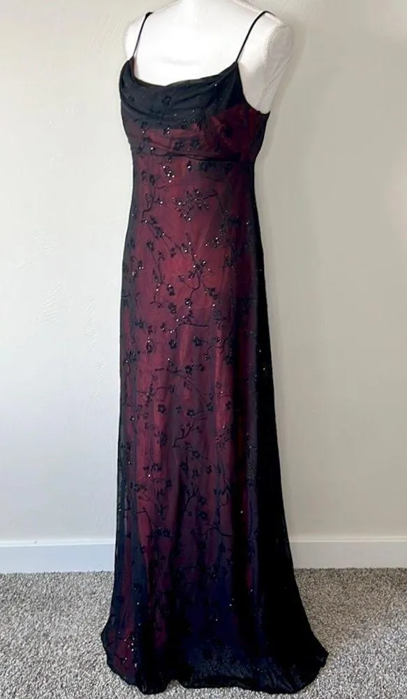 Vintage Gothic Gown Black Size 8 - Image 3