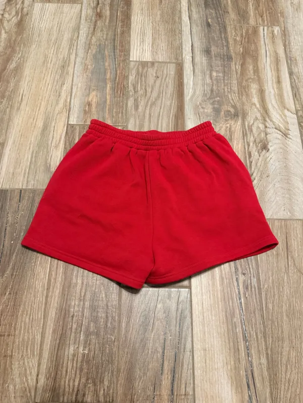 Merry Holiday Lights Red Lounge Shorts - Image 4