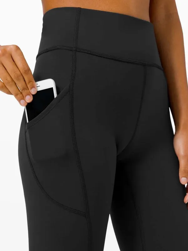 Lululemon Invigorate High-Rise Legging Pants Crop 23" Size 4 Black - Image 12