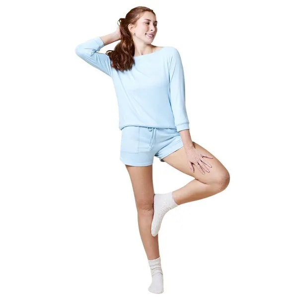 Soffe NWT Dream Boat Neck Top and Short PJ Set Small - Image 3