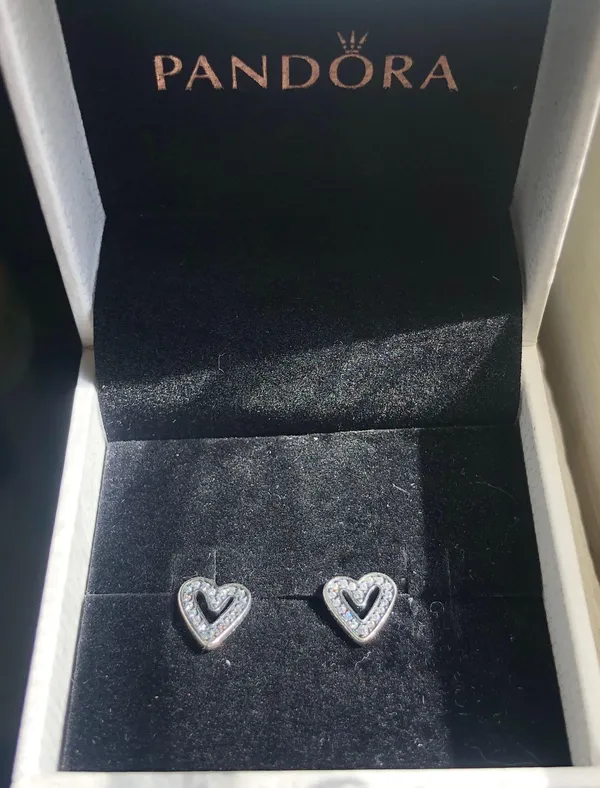 Pandora Heart Earrings - Image 2