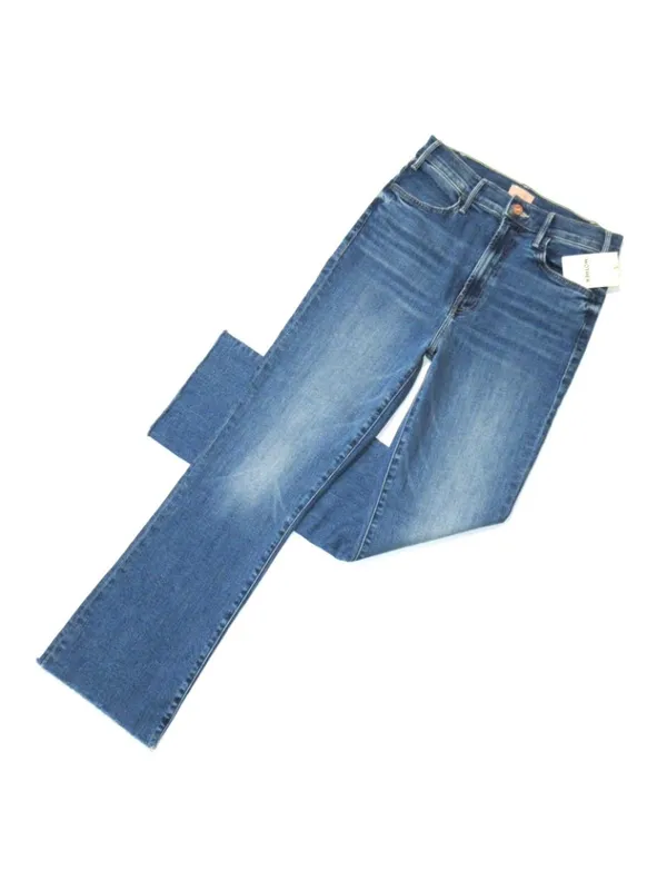 NWT Mother Hustler Ankle Fray in Healing Jar High Rise Boot Crop Stretch Jean 29 - Image 4