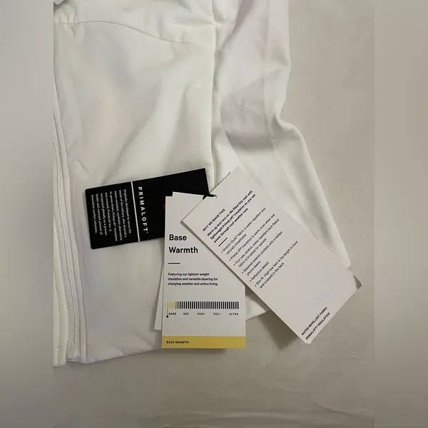 Lululemon NWT Push Your Pace Vest White Size 12 - Image 15