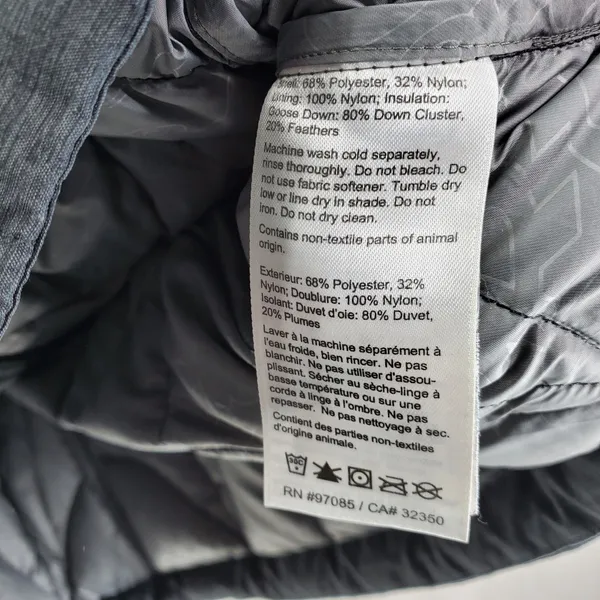 Outdoor Research Aria Storm Parka Down Insulated Coat‎ Hooded Women's S Gray - Image 4