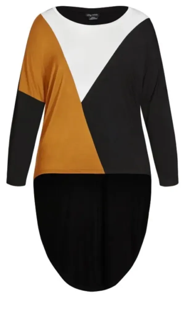 Celine Top Honey Yellow Black White size XXL (24) - Image 4