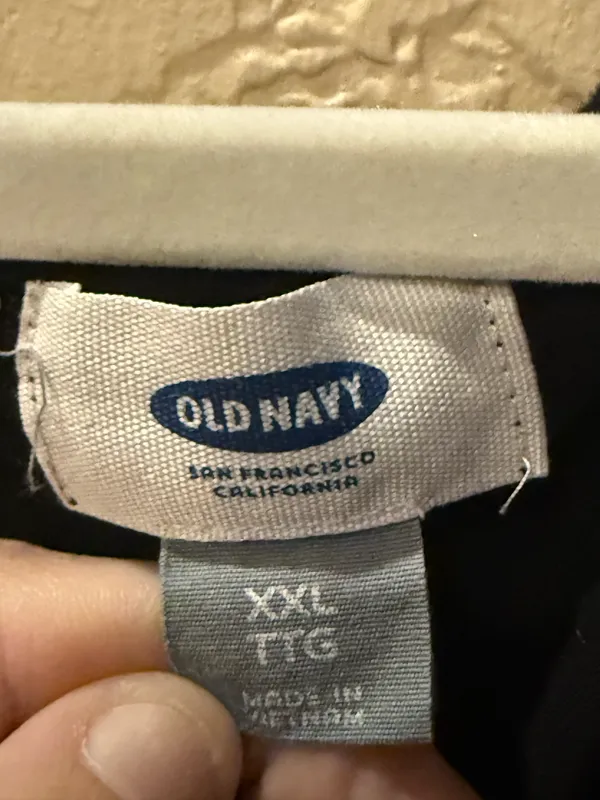 Old Navy Black Try Anything Once Tank Top XXL - Image 2