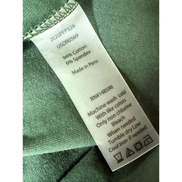 Universal Standard Tshirt Dress Pockets Emerald Green XS 12 10 - Image 7