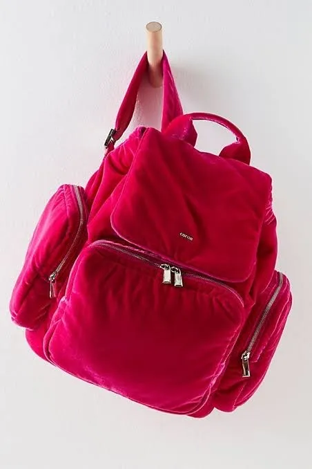 Caraa x Free People Velvet Cirrus Backpack - Image 2