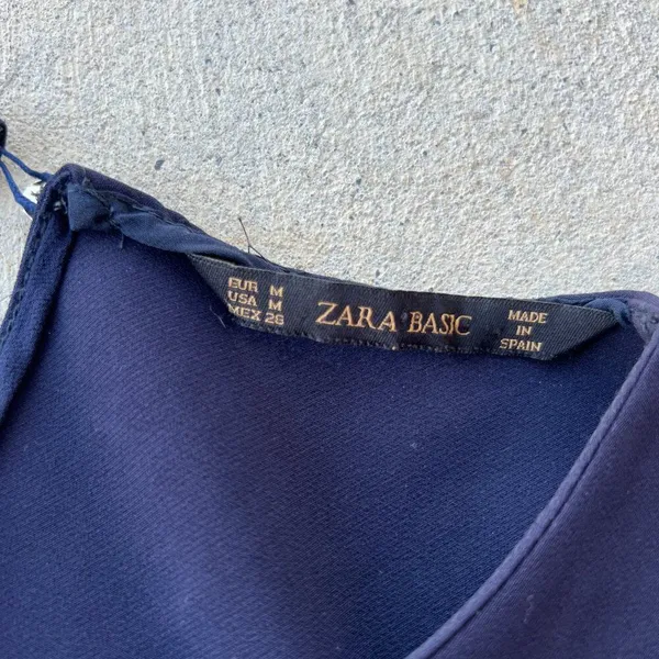 Zara medium blue‎ dress - Image 9