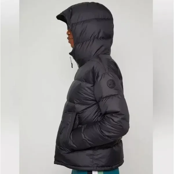 4 Laps FourLaps Black Women's Cover Down Jacket Goose Down Puffer - Size S - NWT - Image 15