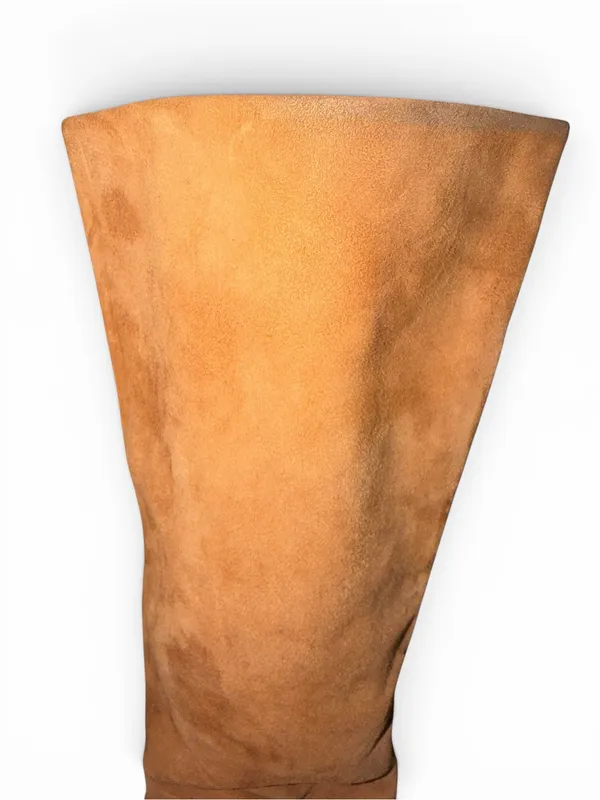 Vince Tall Suede Over-the-Knee Boots in Tan Suede - Image 6