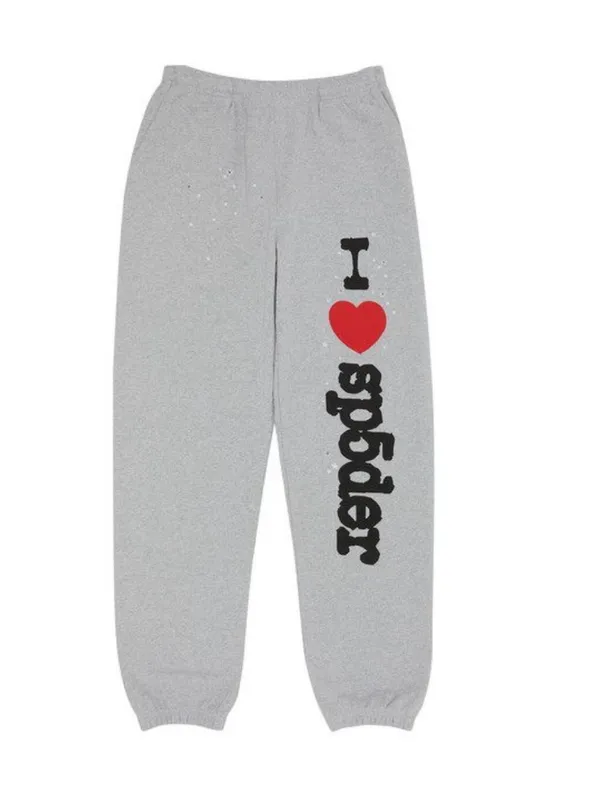Sp5der Souvenir Sweatpant Grey Medium NWT IN PACKAGE - Image 2
