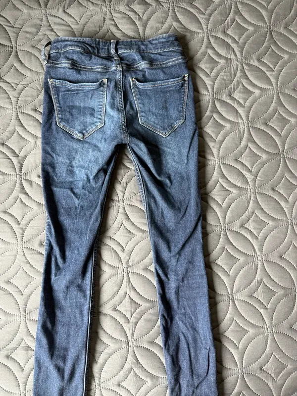 Hollister Jeggings Jeans Skinny Low-Rise 00R - Image 3