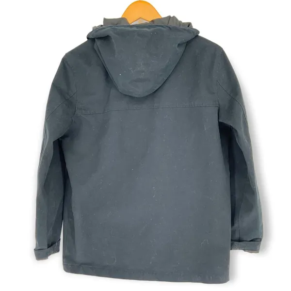 ROXY | Women's Large | Ocean Song Hooded Anorak Jacket in Black - Image 5