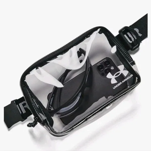 NEW Under Armour Fanny Pack/Crossbody Transparent - Image 3