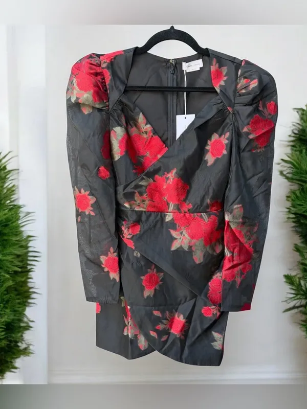 Lovers + Friends NWT Brant Floral Mini Dress Size XS - Image 2