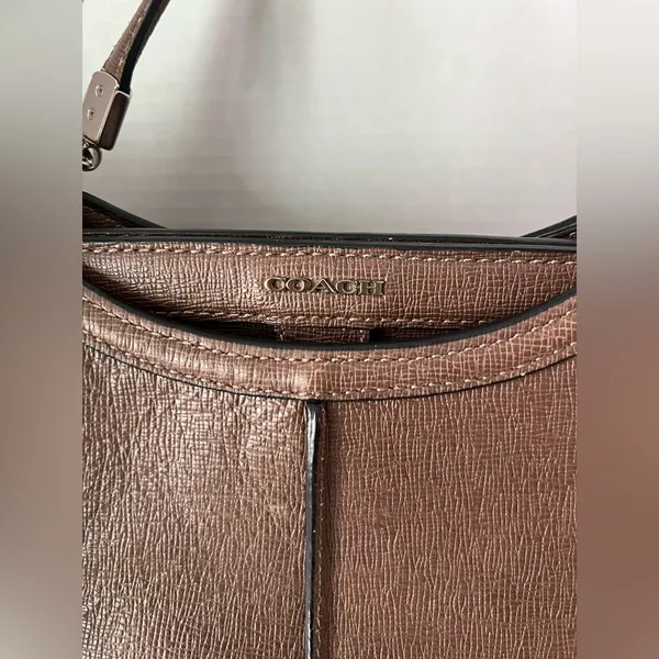 Coach Brown Leather Women's Bag - Image 3