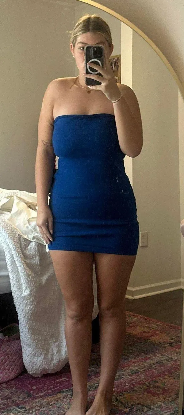 ZARA Strapless Dress - Image 2