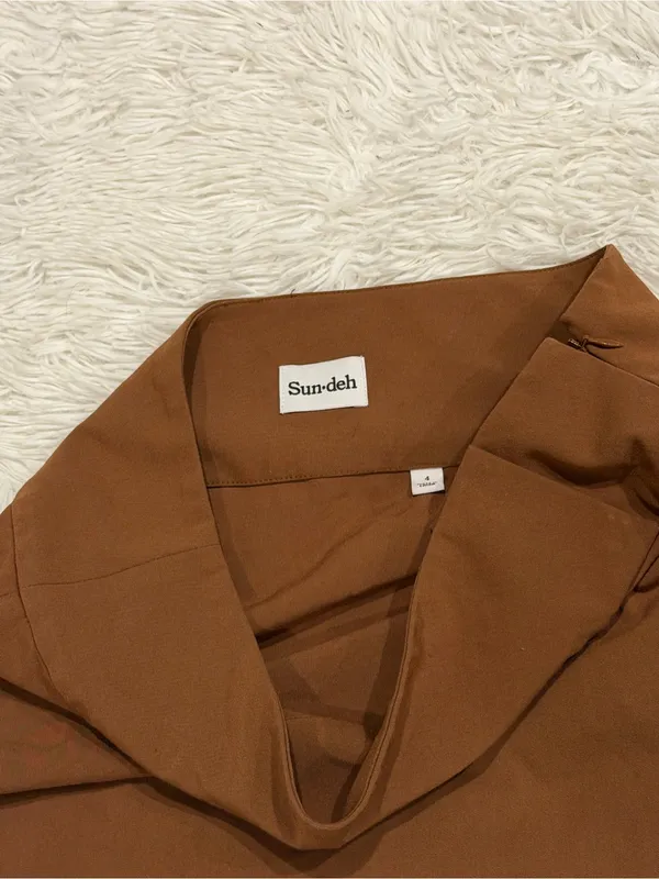 Sunday best Wendy skirt brown aritzia - Image 4