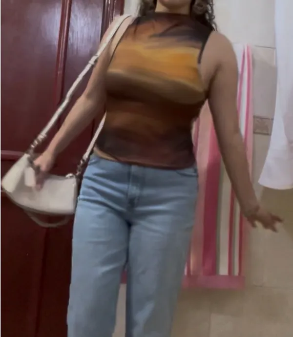 SheIn Brown Top - Image 4